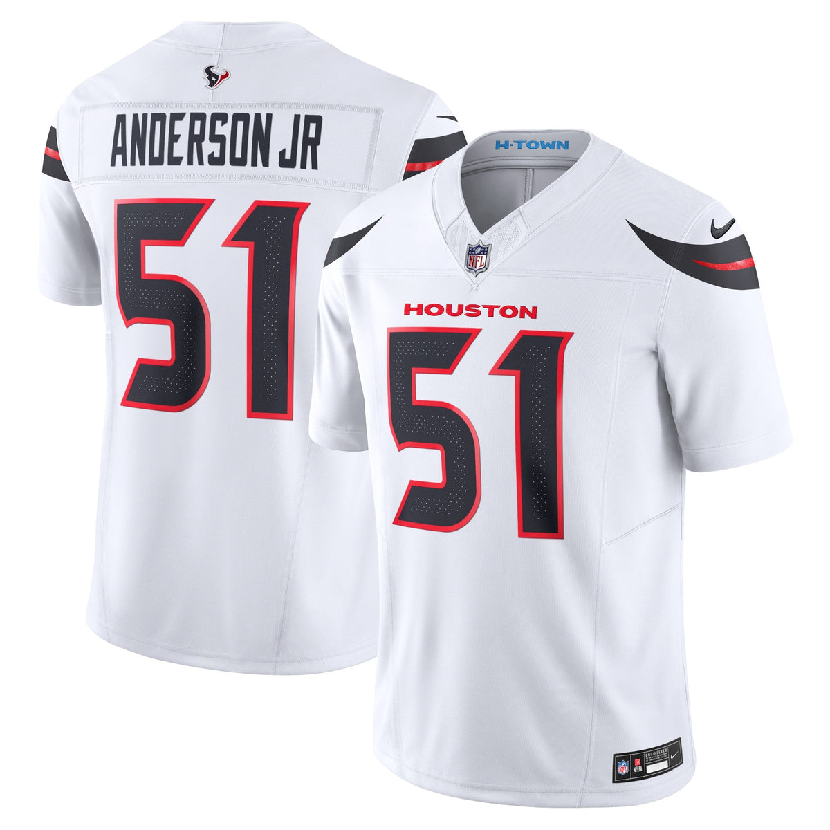 Houston Texans Will Anderson Jr. White Vapor F.U.S.E. Limited Jersey