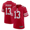 San Francisco 49ers Brock Purdy Scarlet Game Player Jersey