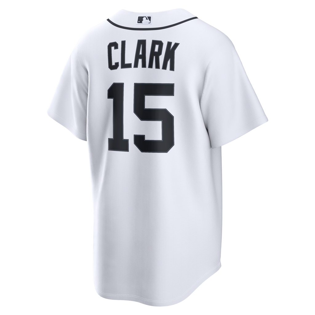 Detroit Tigers Max Clark White Home Replica Jersey