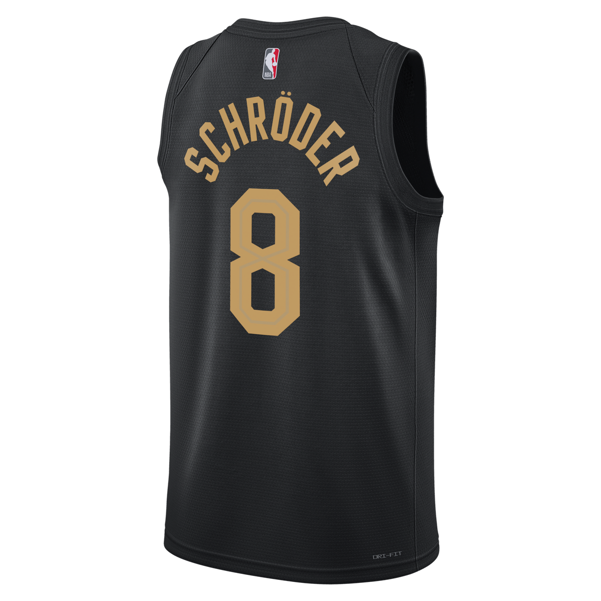 Cleveland Cavaliers Statement Edition Swingman Jersey - Black - Dennis Schröder