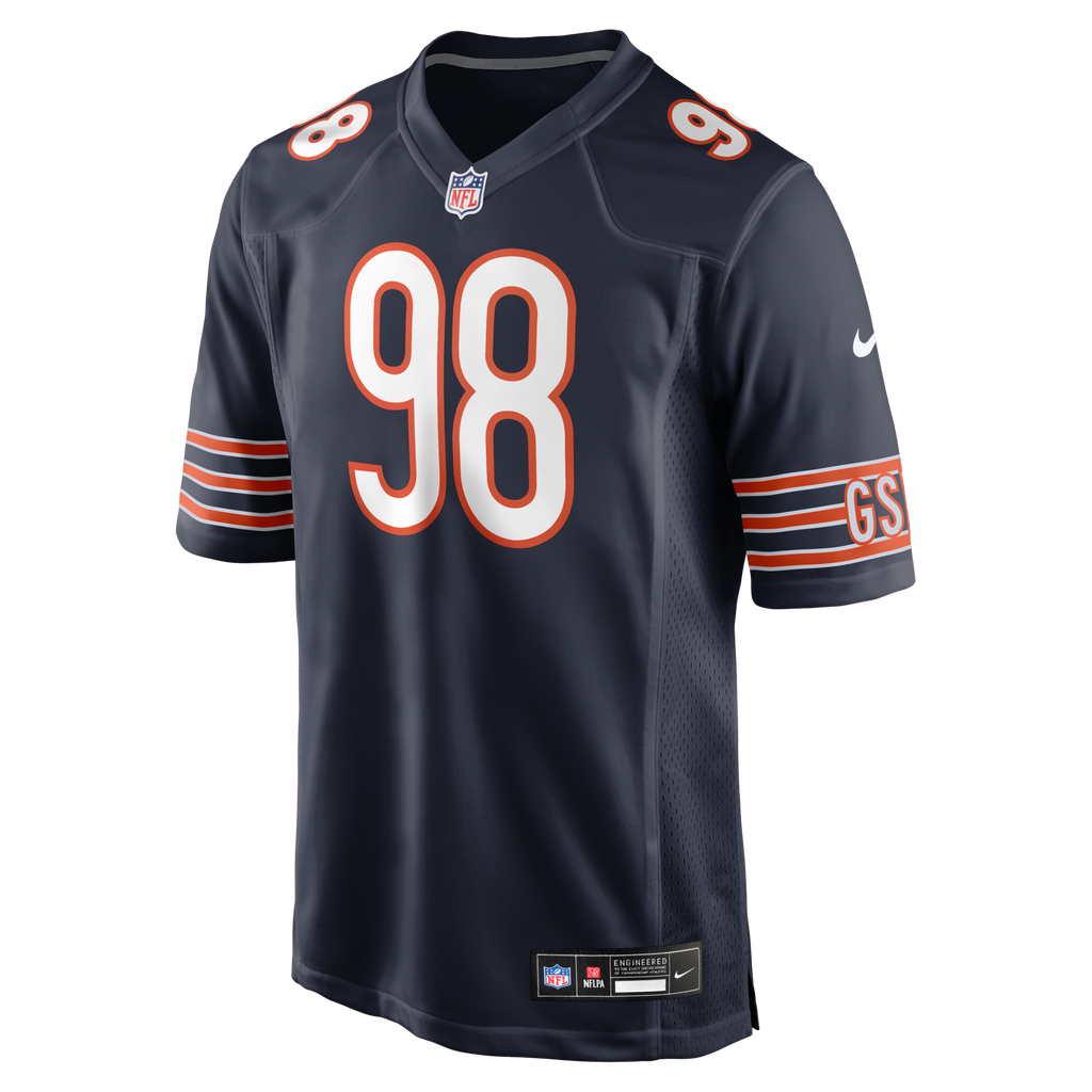 Chicago Bears Montez Sweat Navy Game Jersey