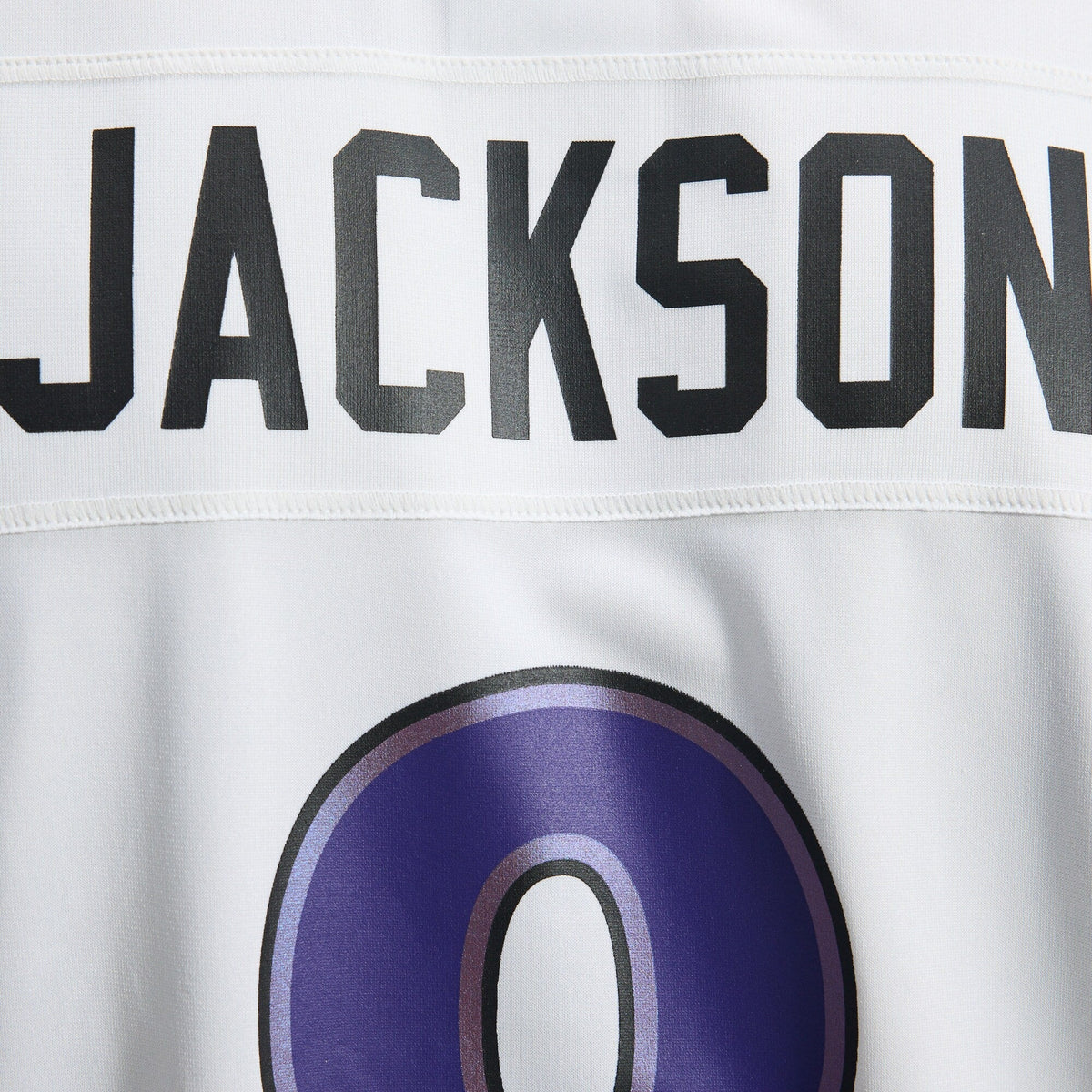 Baltimore Ravens Lamar Jackson White Game Jersey