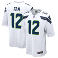 Seattle Seahawks 12s White Game Jersey