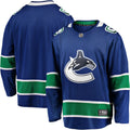 Vancouver Canucks Blue Home Team Breakaway Jersey