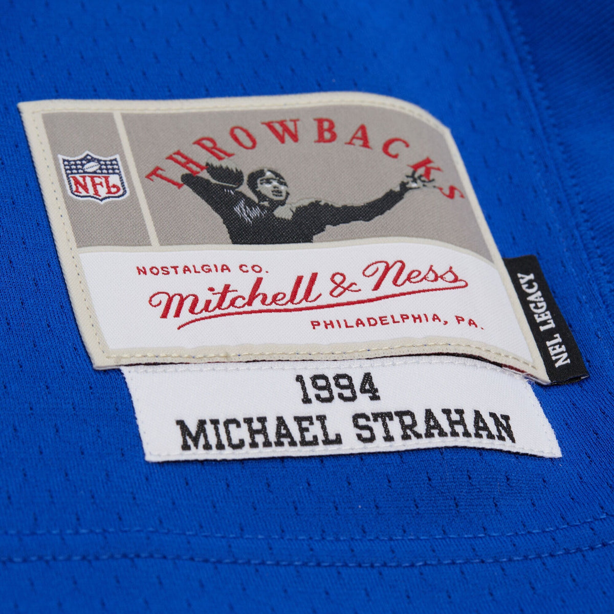 New York Giants Michael Strahan Royal 1994 Legacy Replica Jersey