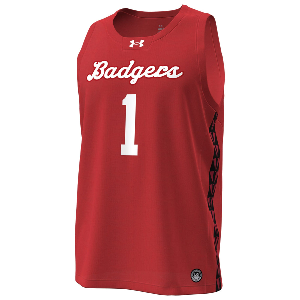 #1 Wisconsin Badgers Special Game Replica Basketball Jersey - Red