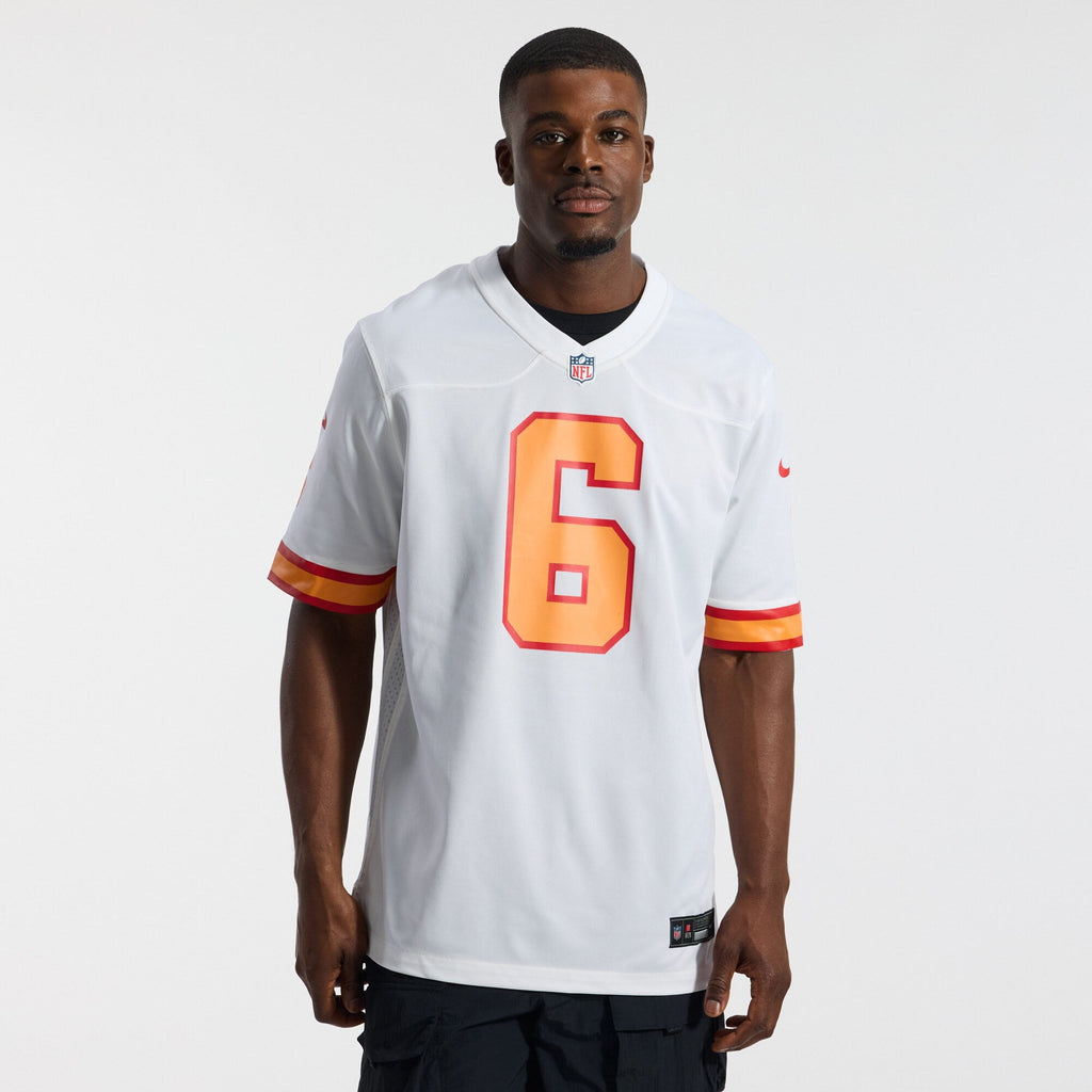 76 Tampa Bay Buccaneers Baker Mayfield White Player Game Jersey