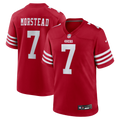 San Francisco 49ers Thomas Morstead Scarlet Team Game Jersey