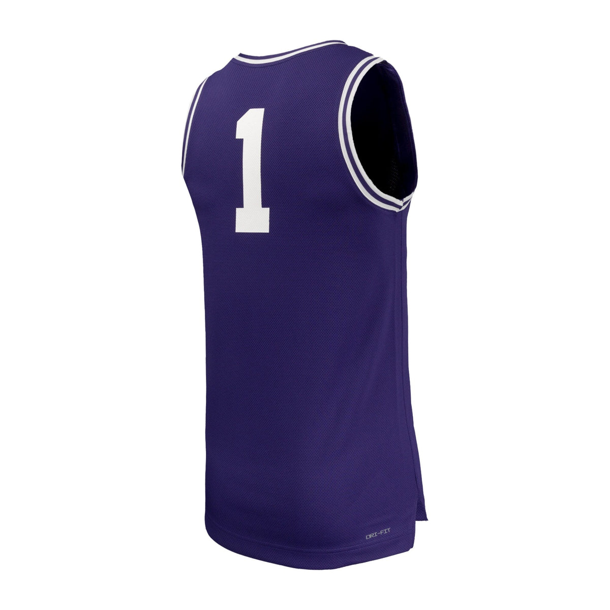 #1 TCU Horned Frogs Replica Basketball Jersey - Purple