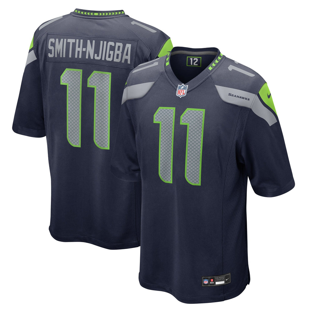 Seattle Seahawks Jaxon Smith-Njigba College Navy Game Jersey