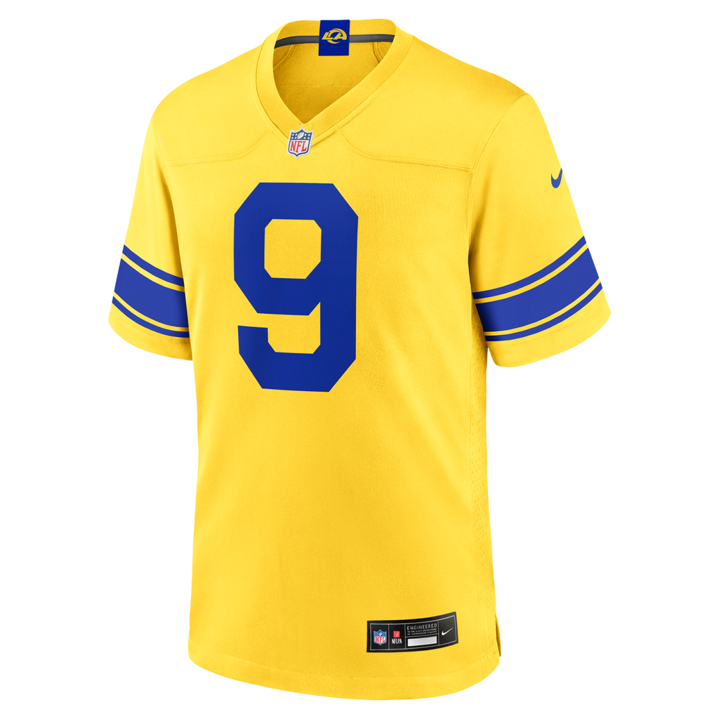 Los Angeles Rams Matthew Stafford Classic Sol Game Jersey