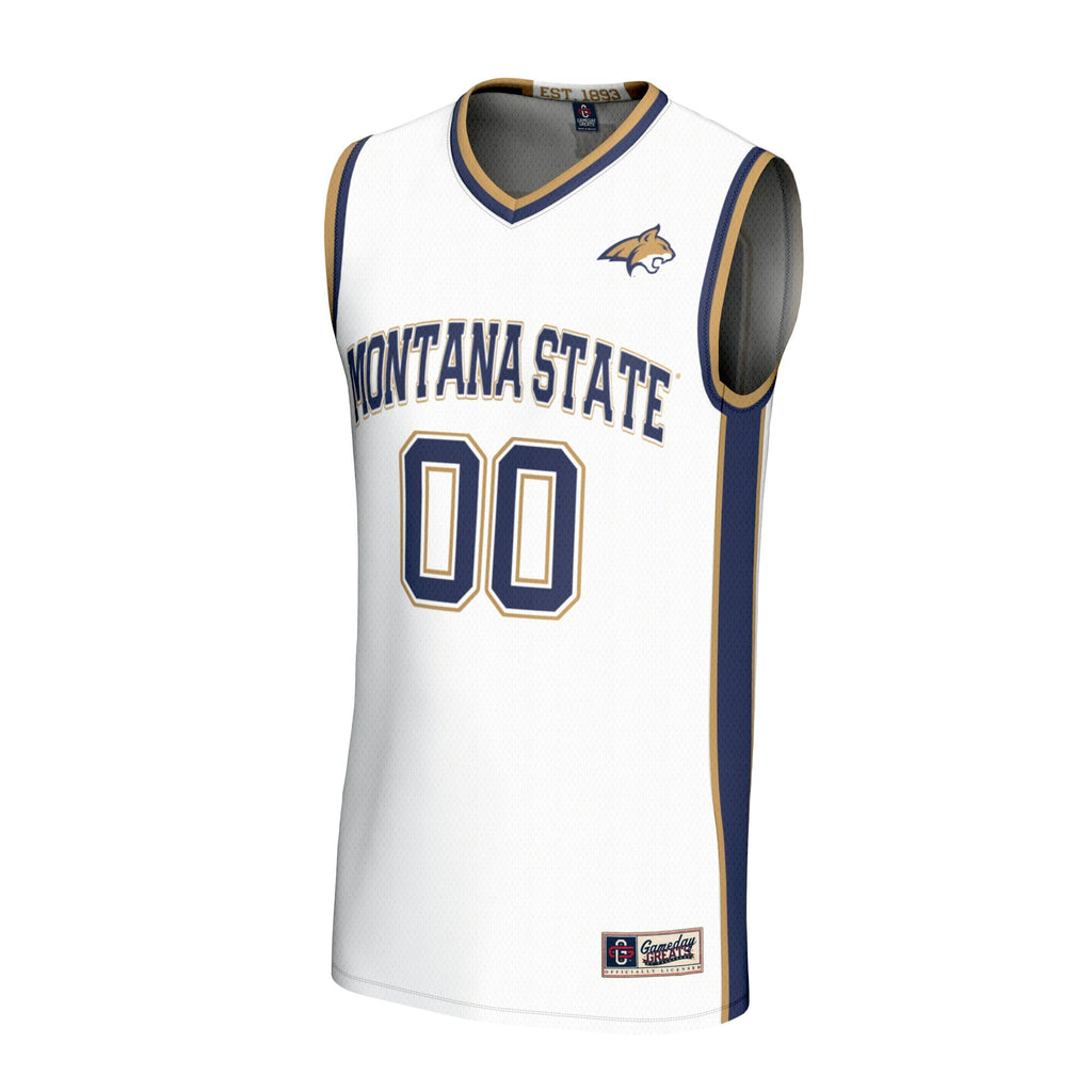 Montana State Bobcats Lightweight Basketball Fashion Jersey - White