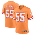 Tampa Bay Buccaneers Derrick Brooks Orange Throwback Game Jersey