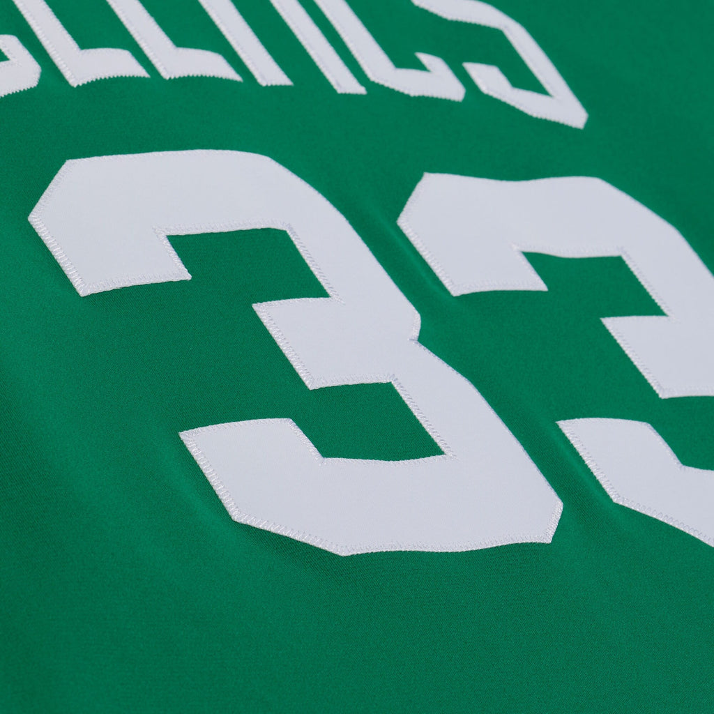 Boston Celtics Larry Bird 1985 Authentic Road Jersey - Kelly Green