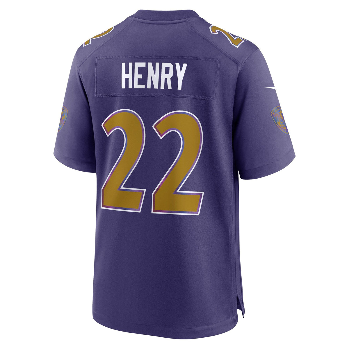 Baltimore Ravens Derrick Henry Purple Alternate Game Jersey