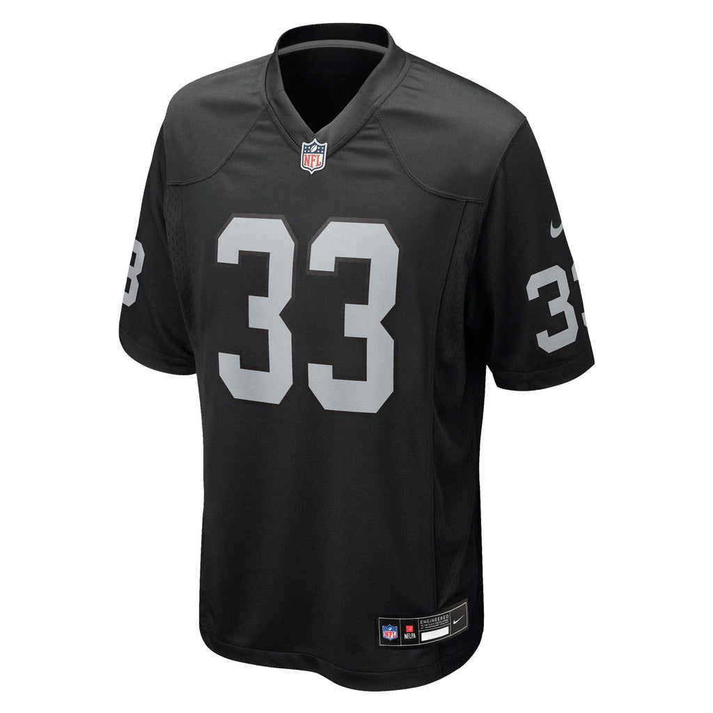 Las Vegas Raiders Jamal Adams Black Team Game Jersey