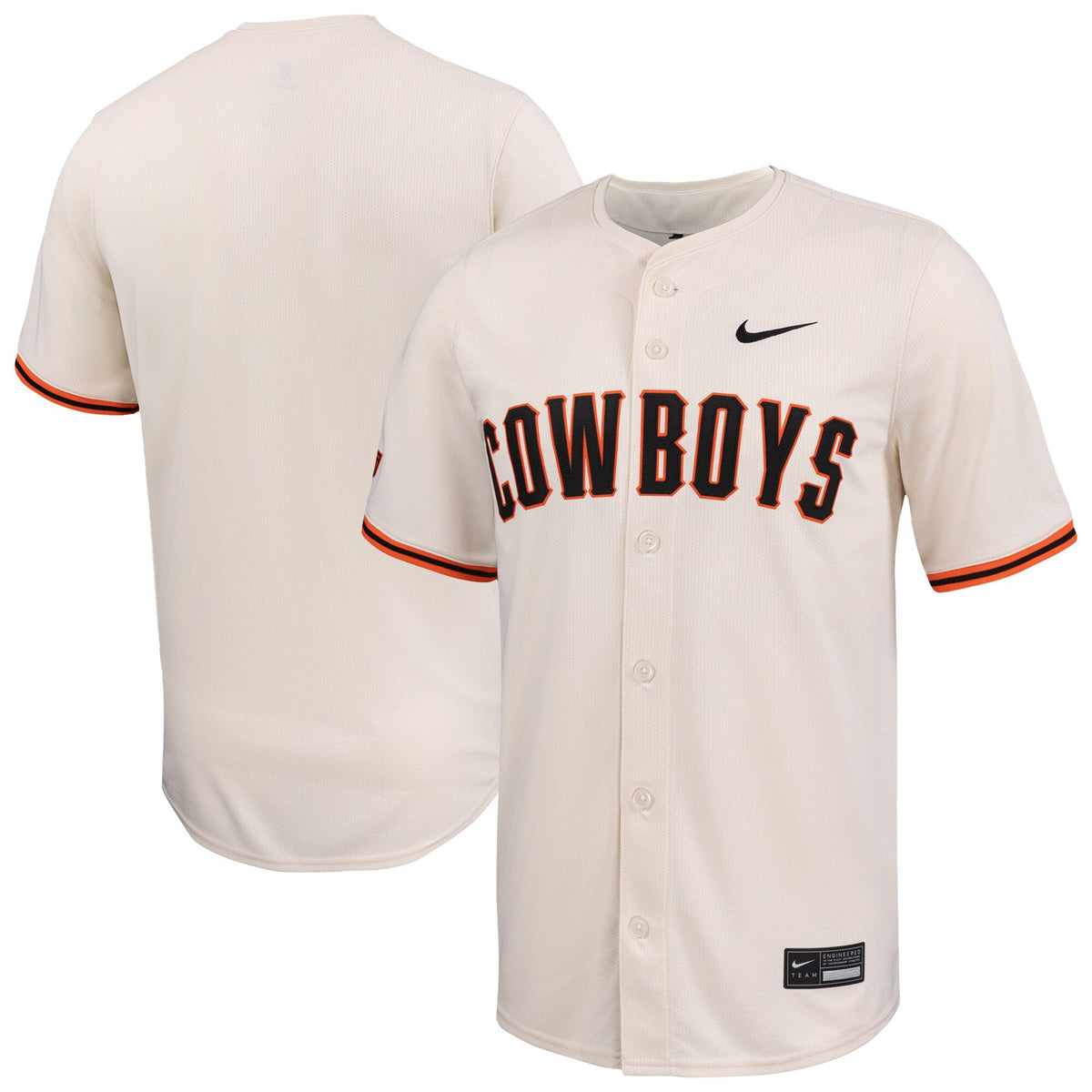 Natural Oklahoma State Cowboys Limited Baseball Jersey