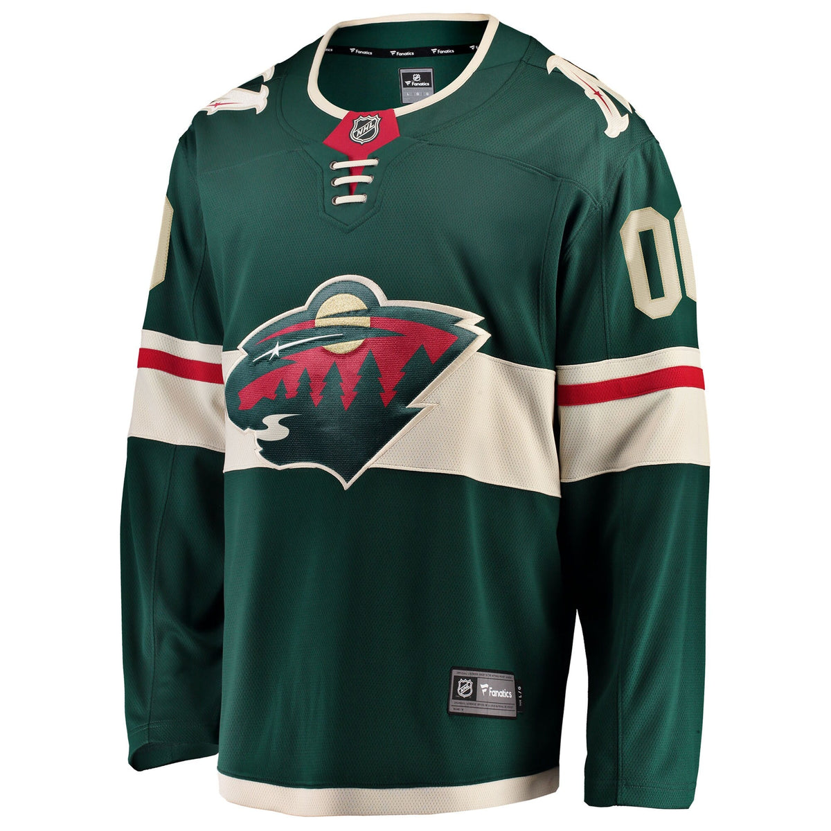 Minnesota Wild Green Home Breakaway Custom Jersey