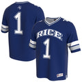 Rice Owls Lightweight Collegiate Football Fashion Jersey - Navy