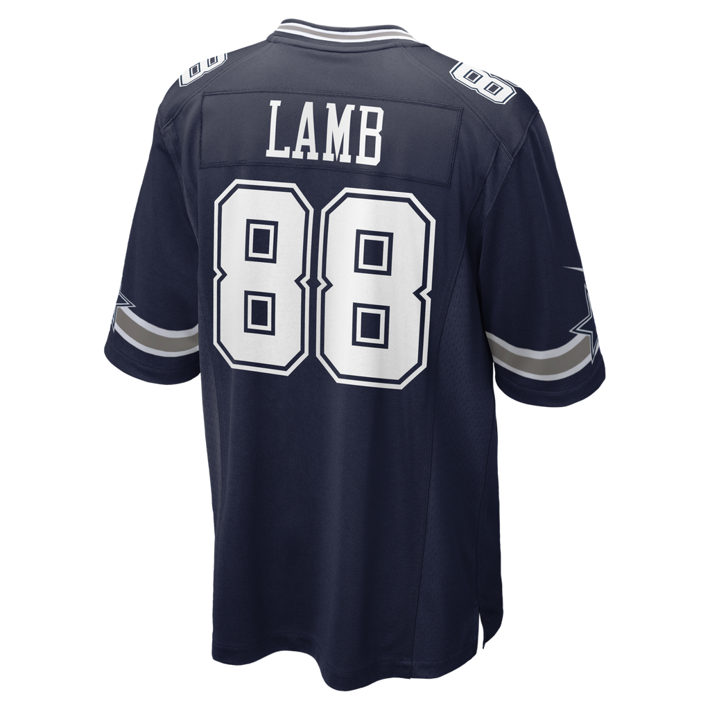 Dallas Cowboys CeeDee Lamb Navy Game Jersey