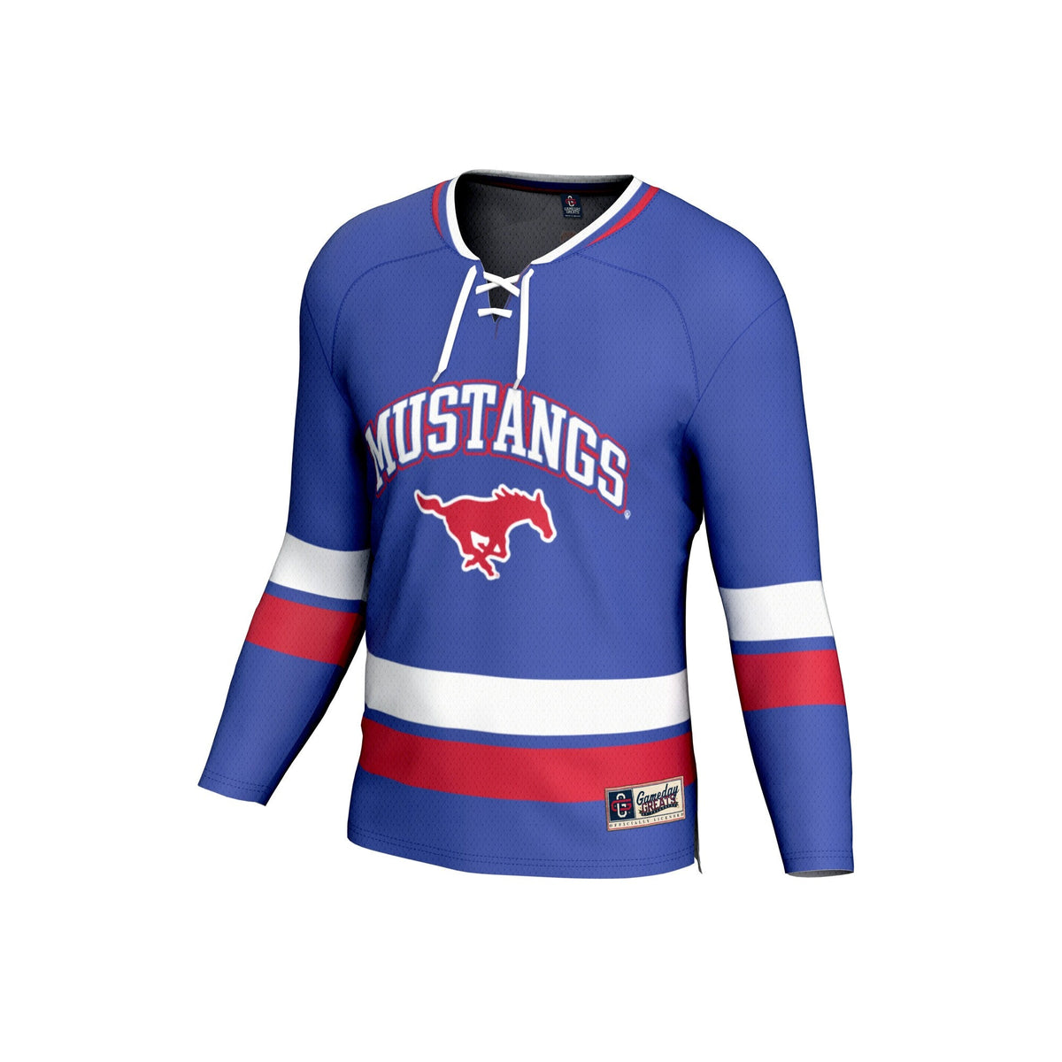 SMU Mustangs Hockey Jersey - Royal