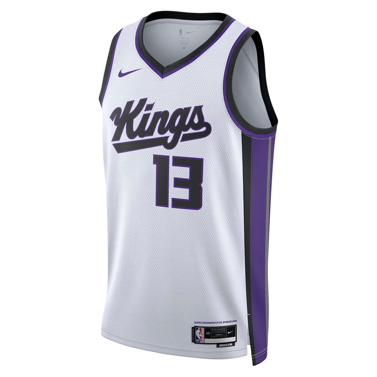 Sacramento Kings Association Edition Swingman Jersey - White - Keegan Murray