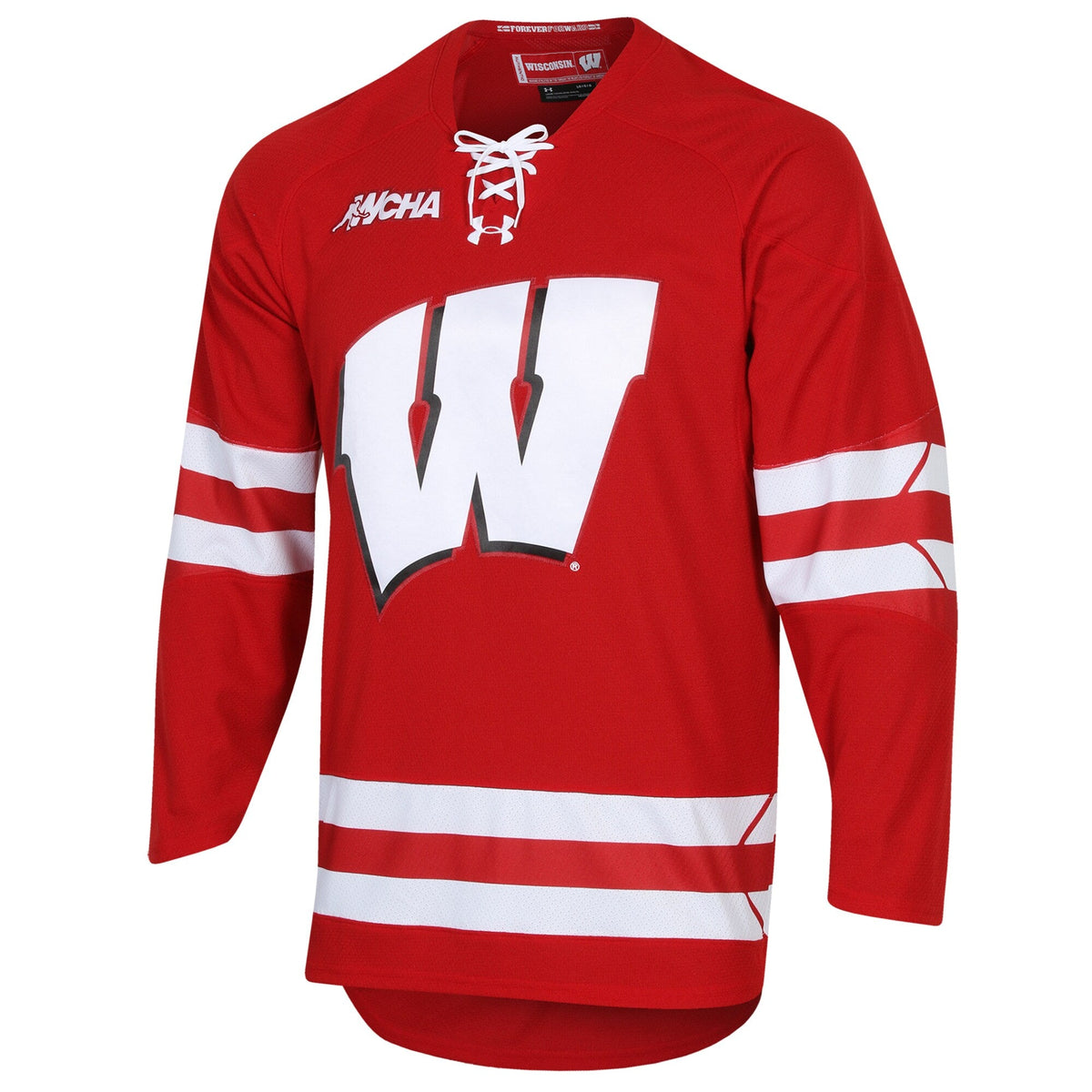 Wisconsin Badgers Replica Hockey Jersey - Red