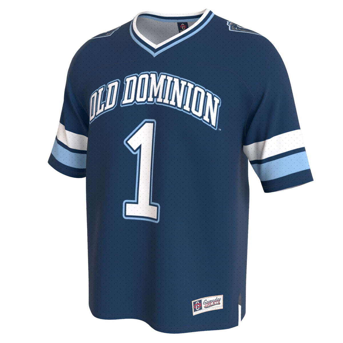 Old Dominion Monarchs Lightweight Collegiate Football Fashion Jersey - Blue