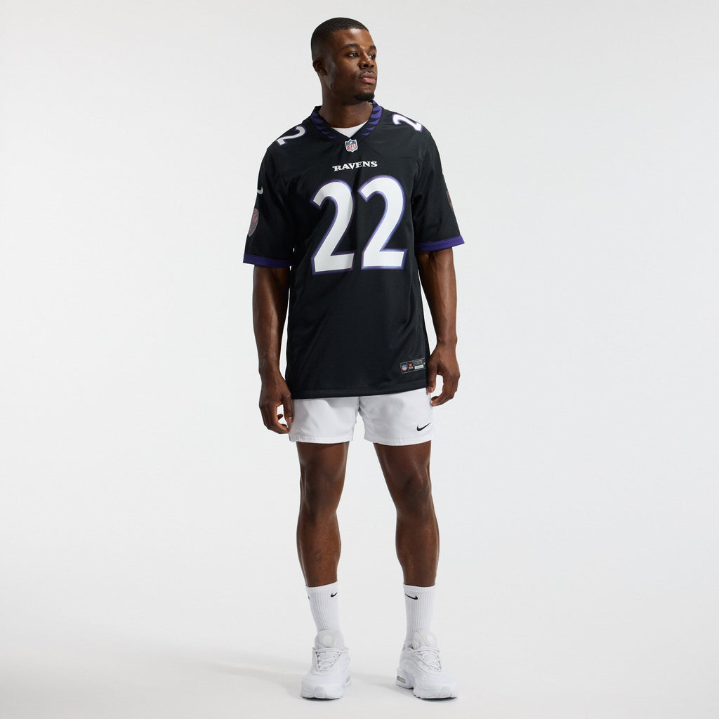Baltimore Ravens Derrick Henry Black Alternate Game Jersey