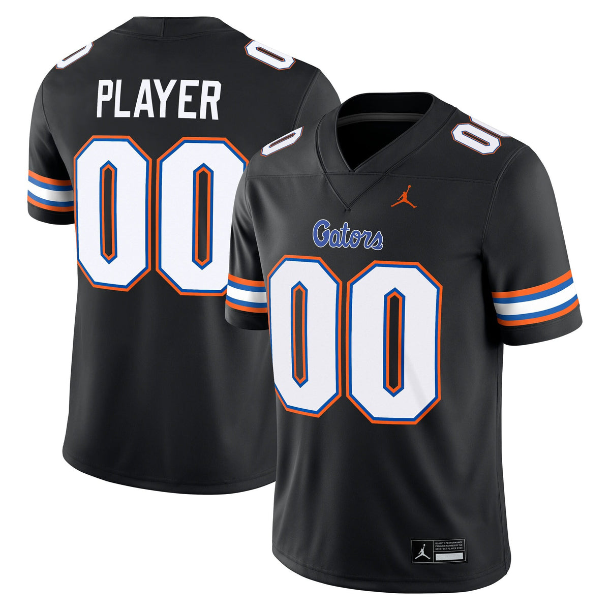 Florida Gators Alternate NIL Pick-A-Player Game Jersey - Black