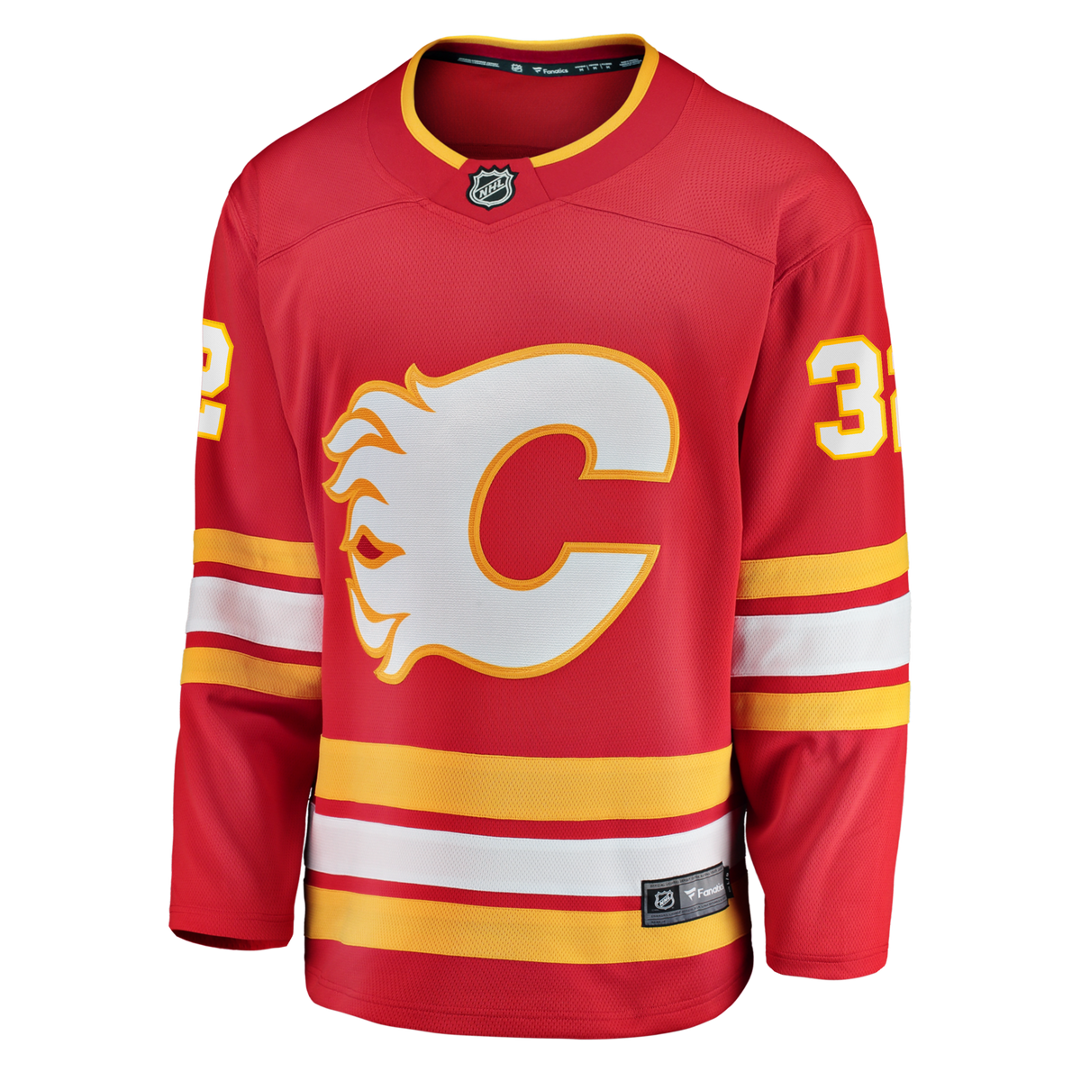 Calgary Flames Dustin Wolf Red Home Breakaway Jersey