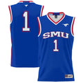#1 SMU Mustangs Lightweight Basketball Jersey - Royal