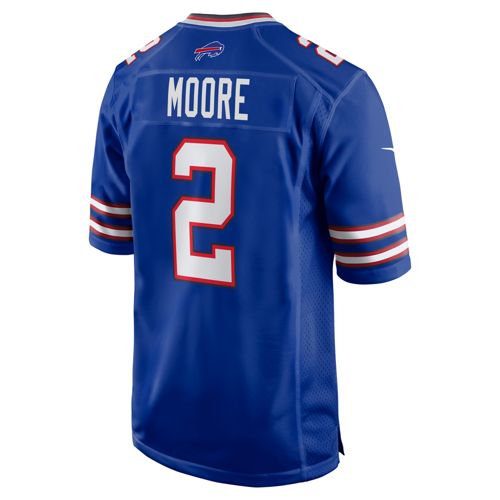 Buffalo Bills D.J. Moore Royal Game Jersey