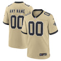 New Orleans Saints Gold Gameday Golds Alternate Custom Game Jersey