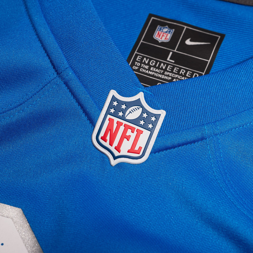 Detroit Lions Kerby Joseph Blue Team Game Jersey