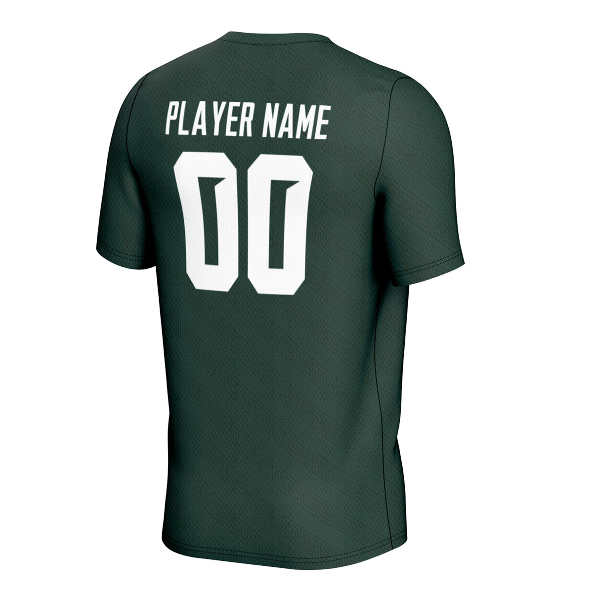 Michigan State Spartans NIL Pick-A-Player Soccer Jersey - Green
