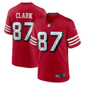 San Francisco 49ers Dwight Clark Scarlet Retired Player Alternate Game Jersey