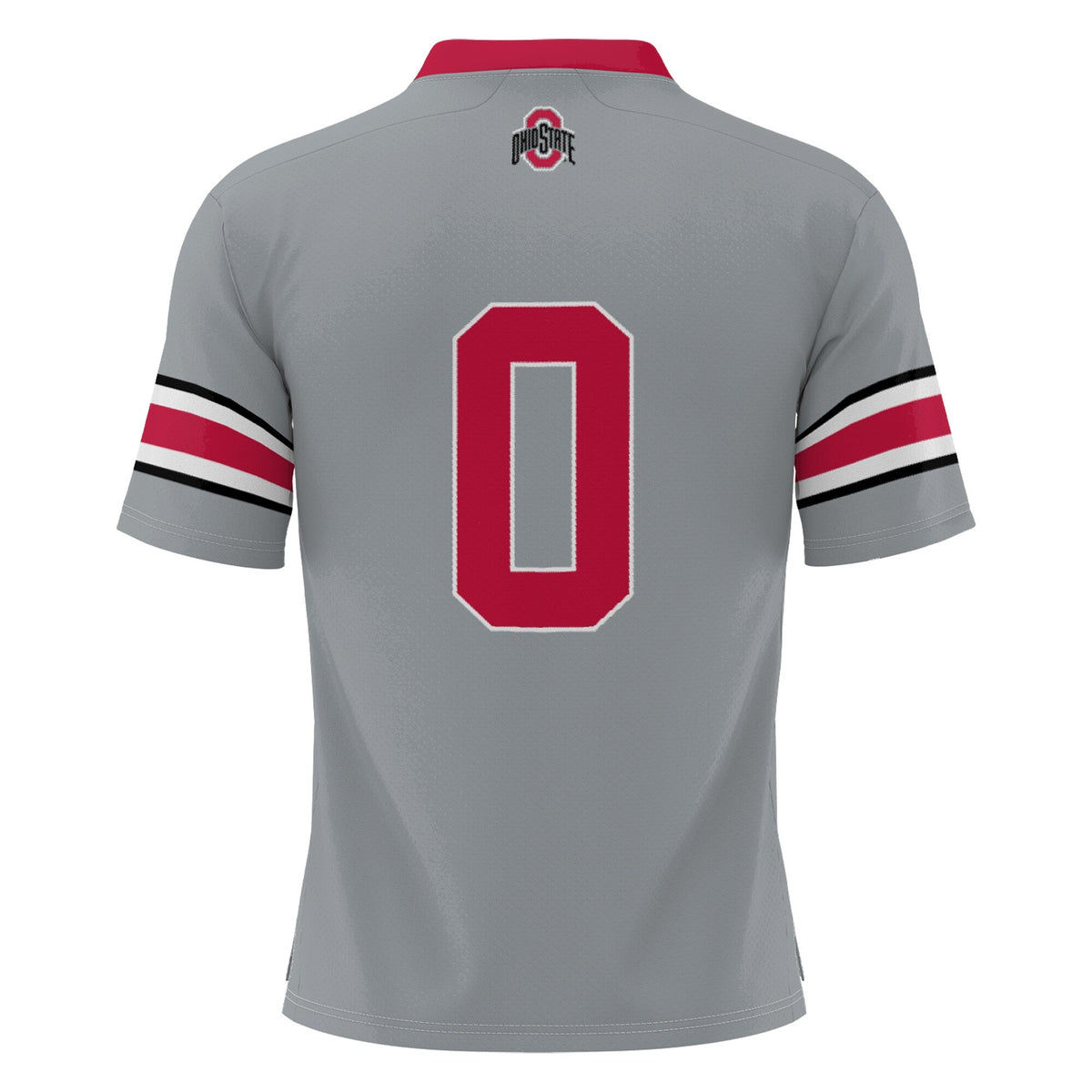 #0 Ohio State Buckeyes Lightweight Lacrosse Jersey - Gray
