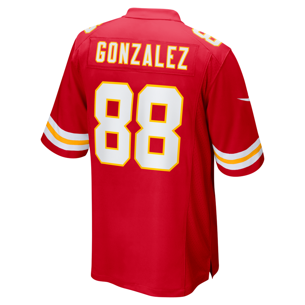 Kansas City Chiefs Tony Gonzalez Red Game Retired Player Jersey