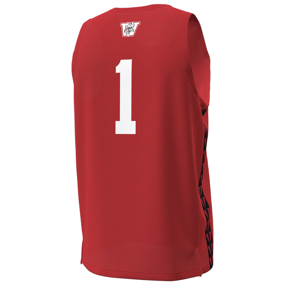 #1 Wisconsin Badgers Special Game Replica Basketball Jersey - Red
