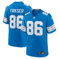 Detroit Lions Anthony Firkser Blue Team Game Jersey