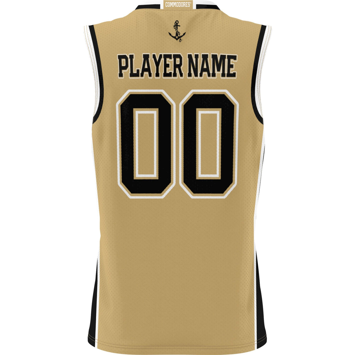 Vanderbilt Commodores NIL Pick-A-Player Basketball Jersey - Gold