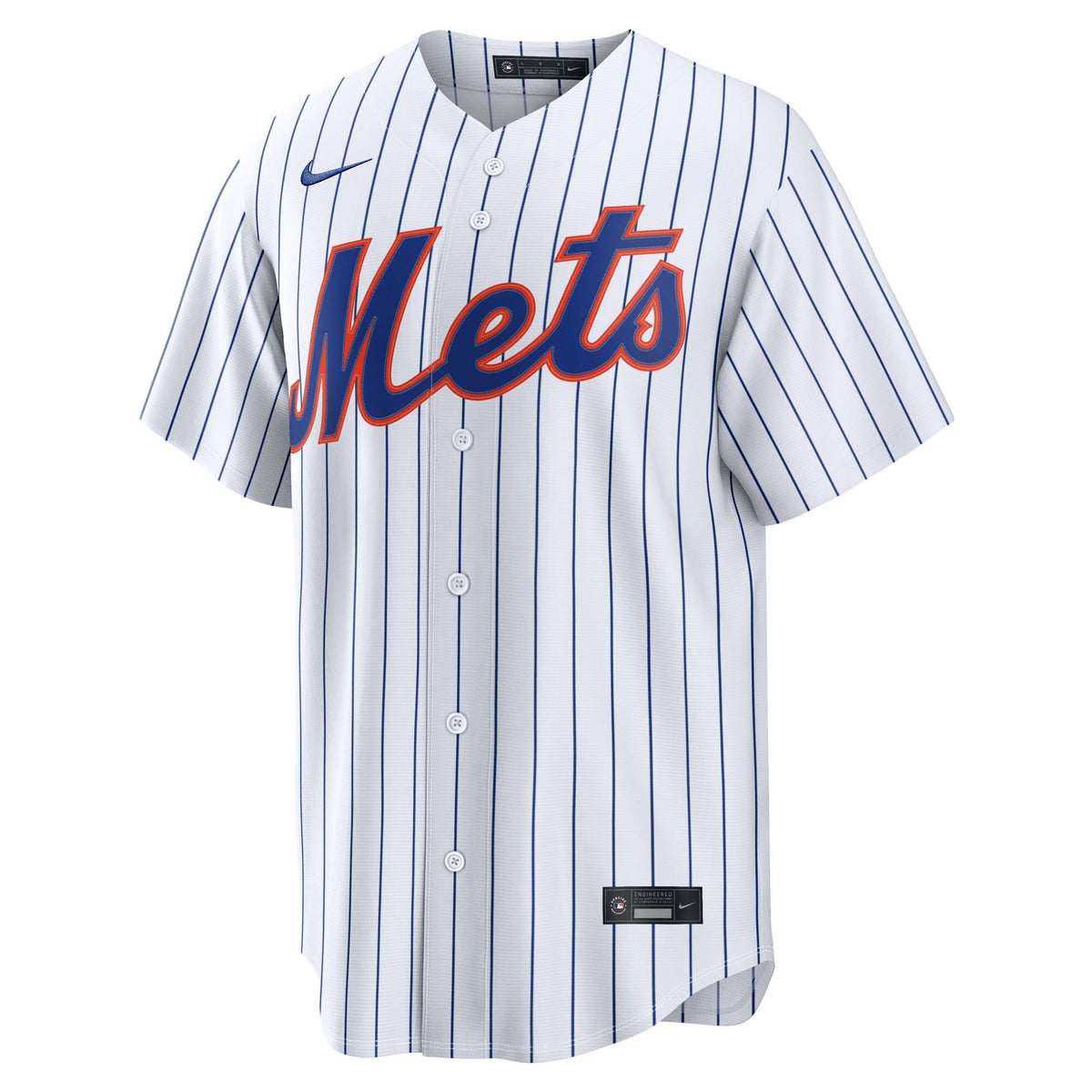 New York Mets Jefry Yan White Home Replica Jersey