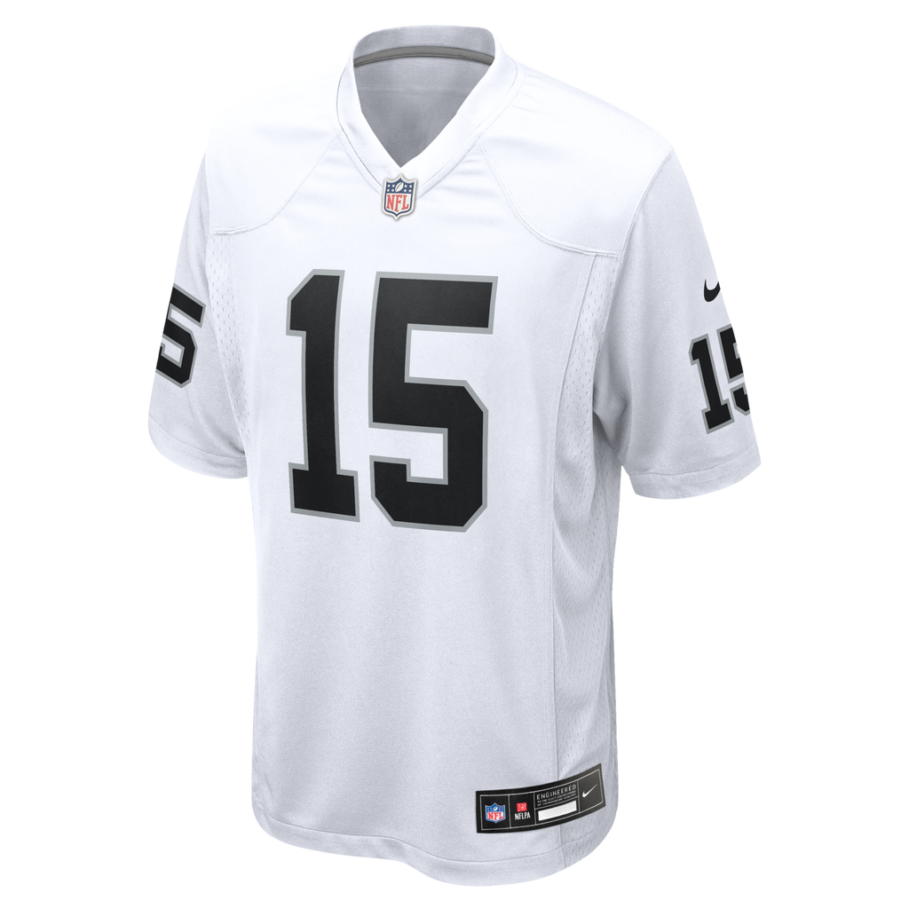 Las Vegas Raiders Fernando Mendoza White Game Player Jersey