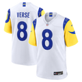 Los Angeles Rams Jared Verse White White Game Player Jersey