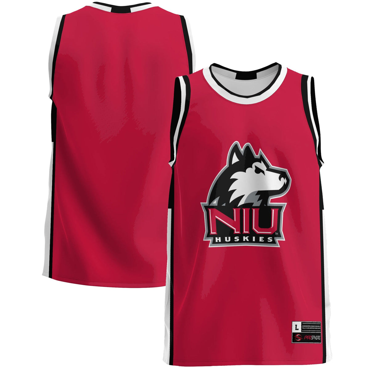 Northern Illinois Huskies Lightweight Basketball Jersey - Cardinal