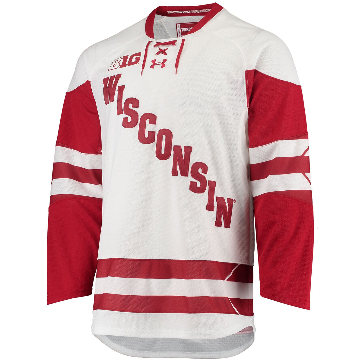 Wisconsin Badgers Replica Hockey Jersey - White
