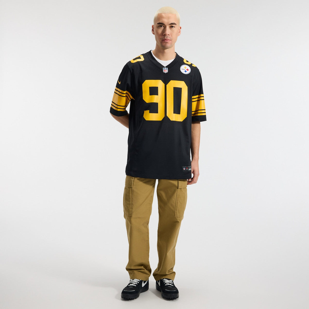 Pittsburgh Steelers T.J. Watt Black Alternate Game Jersey
