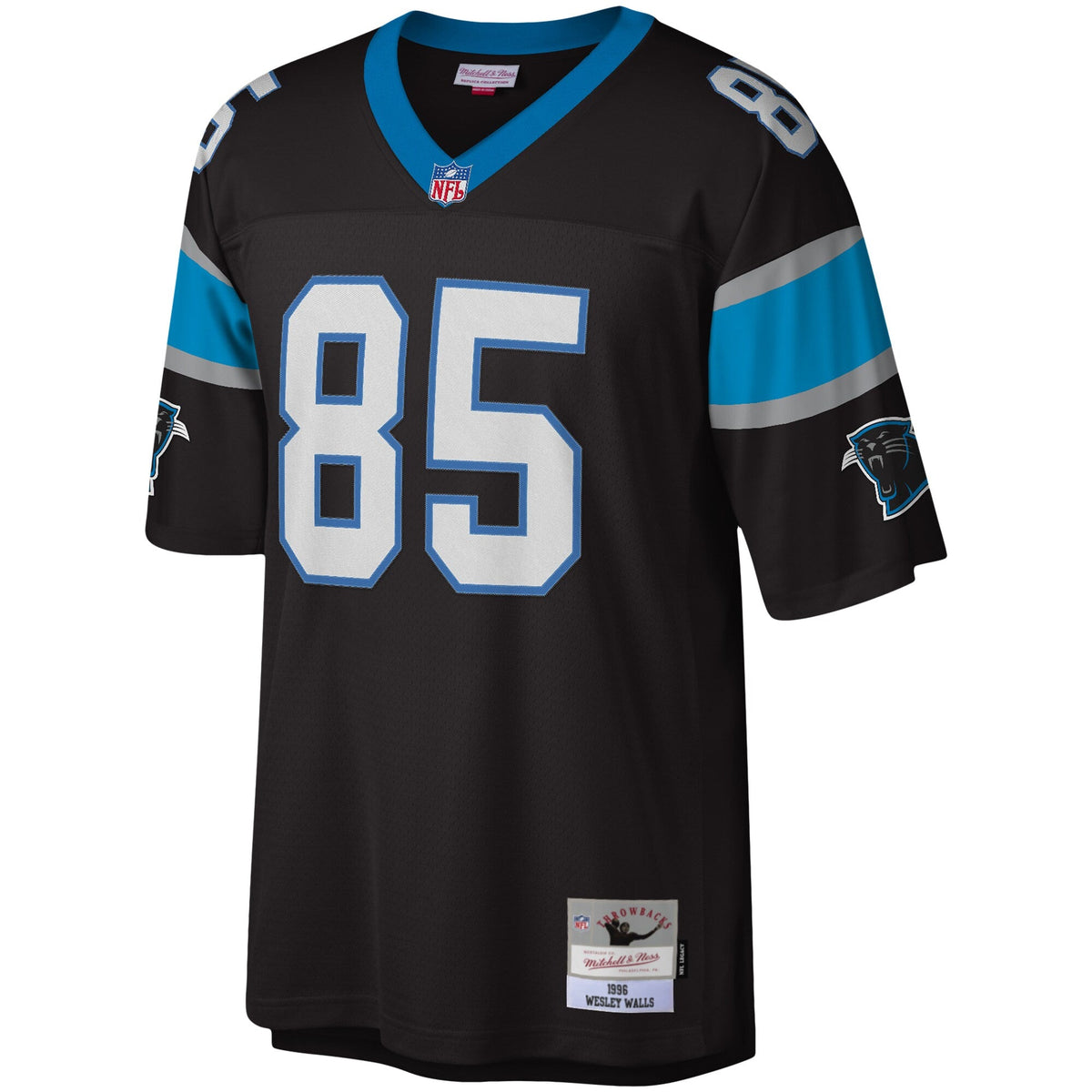 Carolina Panthers Wesley Walls Black Legacy Replica Jersey