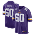 Minnesota Vikings Joe Huber Purple Team Game Jersey